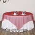 135x135 cm paño de tabla del partido Organza mantel para bodas Día de San Valentín Hotel restaurante Mesa superposiciones ali-80884315